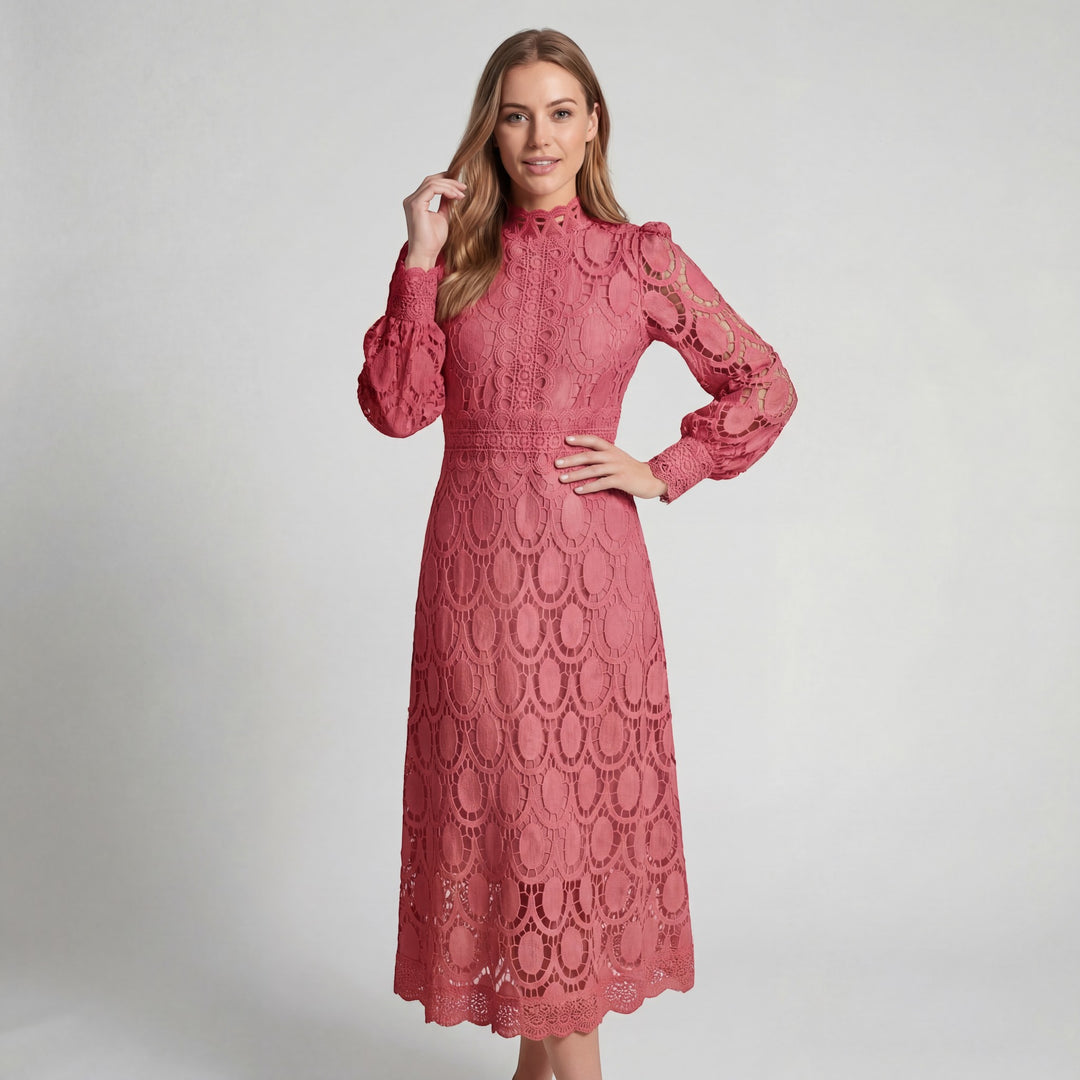 Claire Mode | Damenlangkleid aus feiner Baumwolle