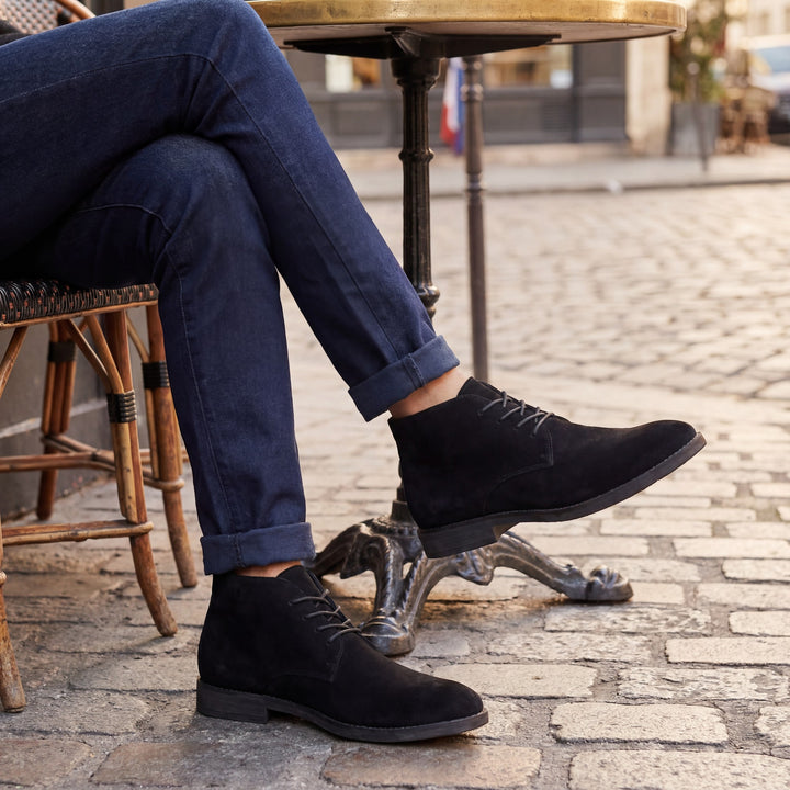 Hohe Wildlederstiefel Herren – robust, vielseitig, zeitlos