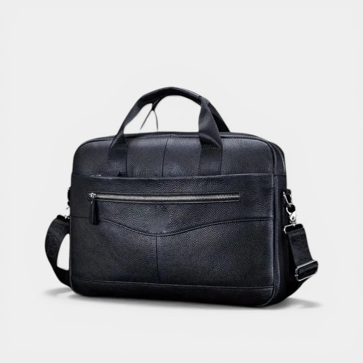 Claire Mode | Borsa Porta Documenti Messenger in Pelle di Vitello Uomo