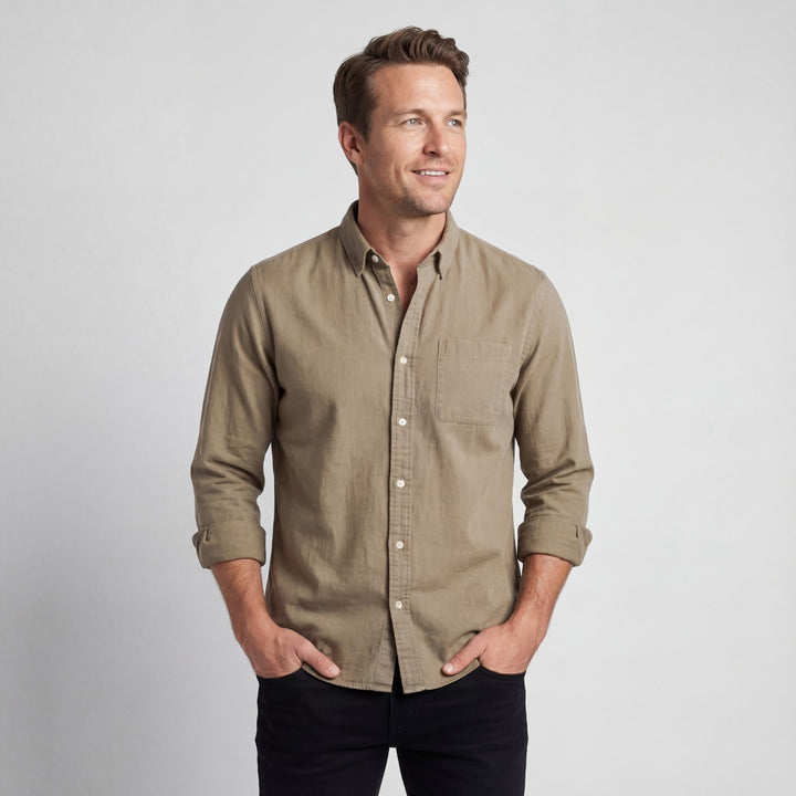 Claire Mode | Camicia uomo in cotone