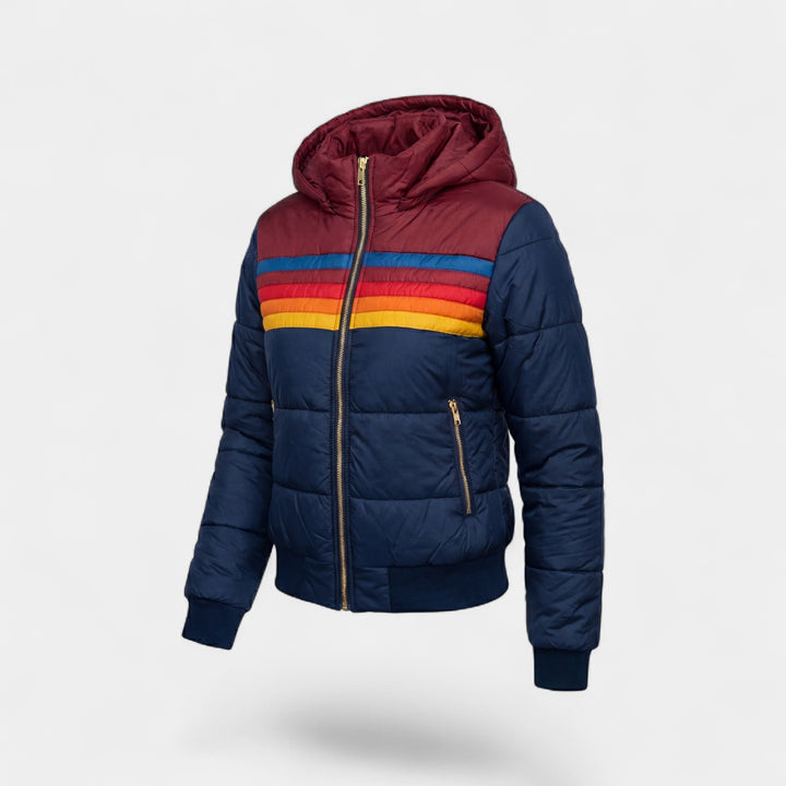 Claire Mode | Giacca con cappuccio in cotone raffinato per donna