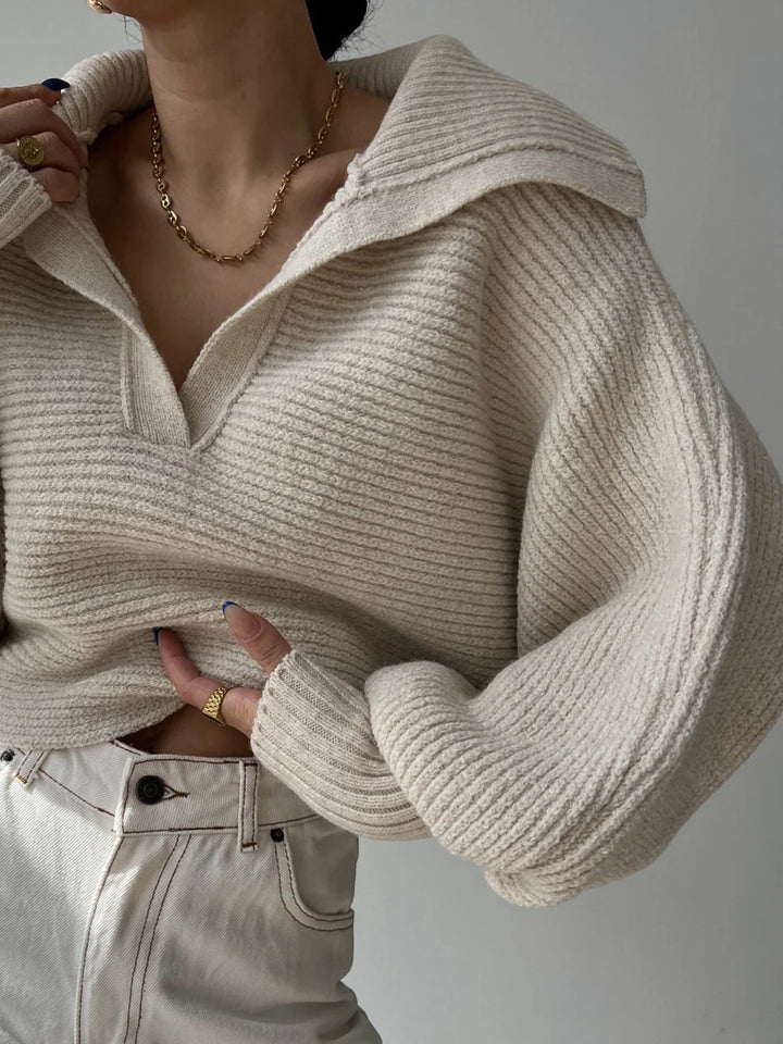 Claire Mode | Weicher Strickpullover für Damen