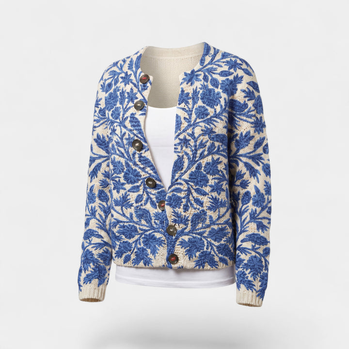 Leichter Strickcardigan für Damen – Lässiger Schnitt mit Knöpfen