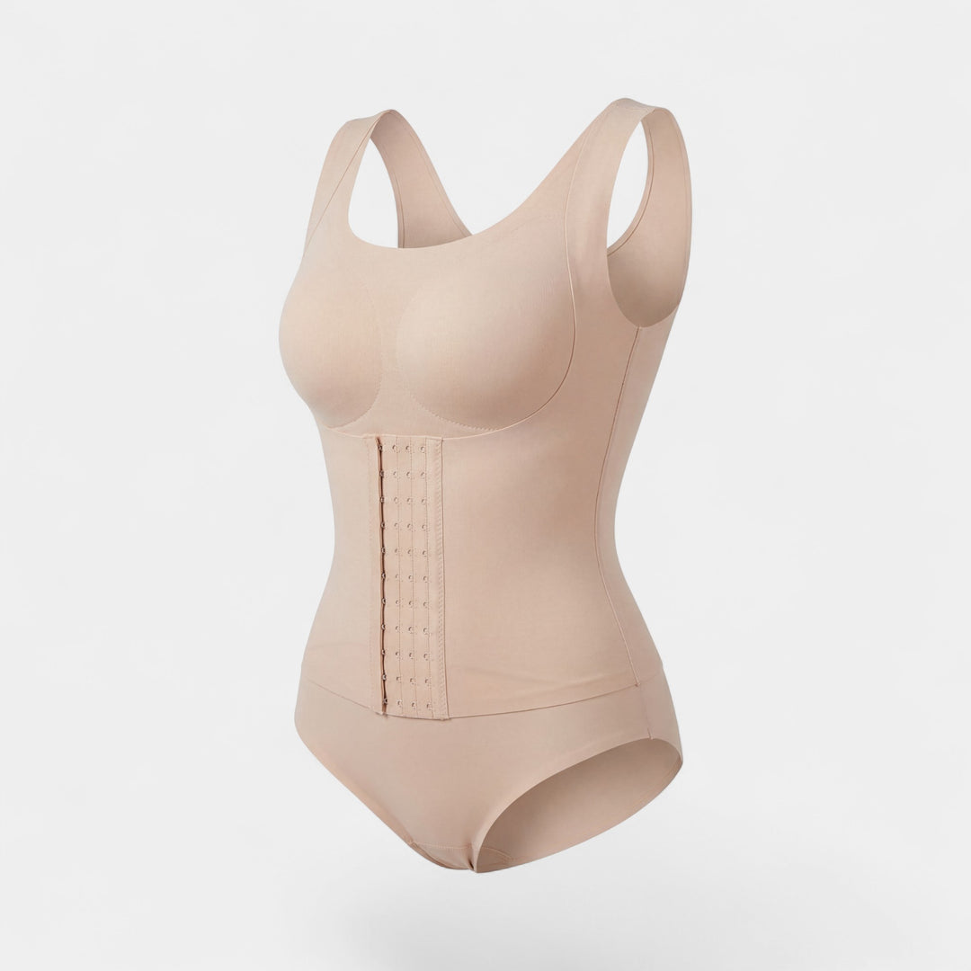 Canotta modellante da donna in nylon – Compressione forte effetto sagomante