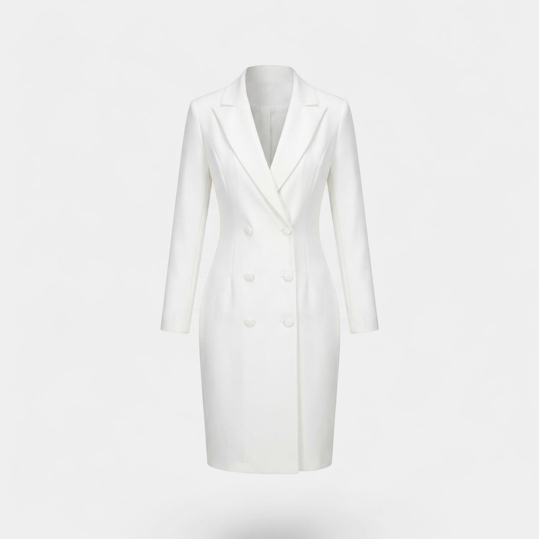 Claire Mode | Damen-Blazer-Kleid aus Wolle