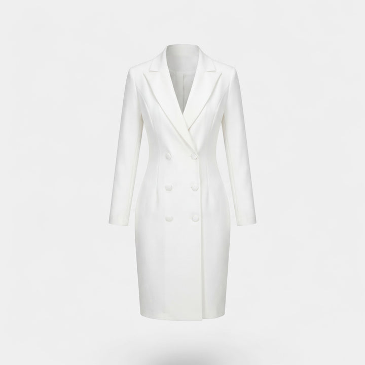 Claire Mode | Damen-Blazer-Kleid aus Wolle