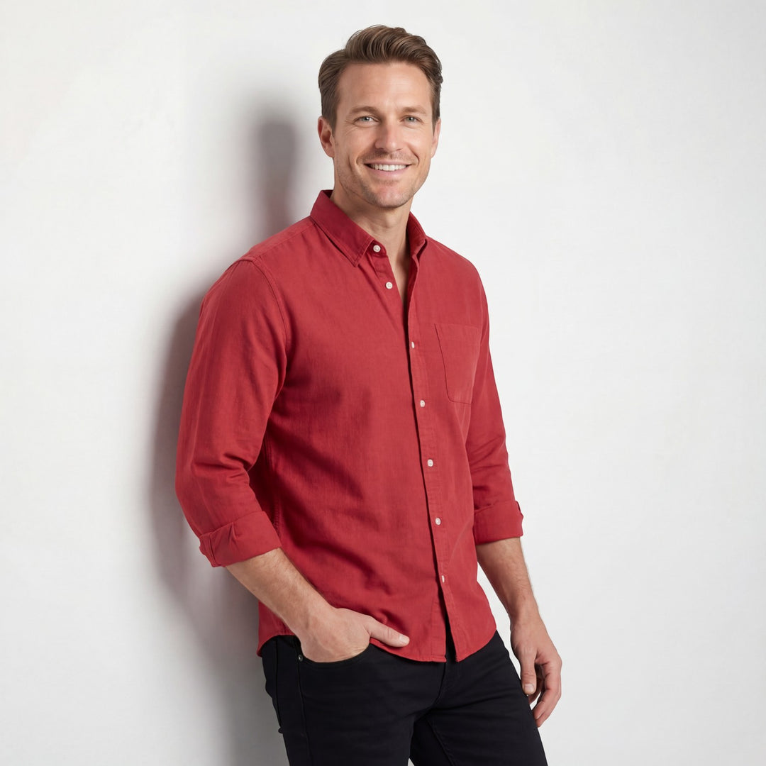 Claire Mode | Camicia uomo in cotone