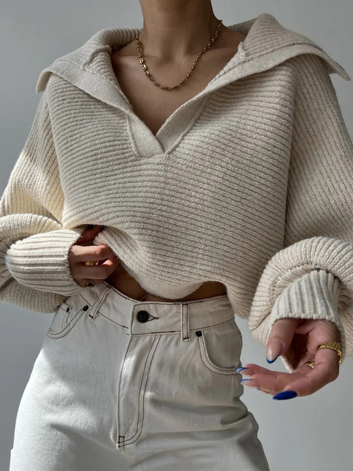 Claire Mode | Weicher Strickpullover für Damen