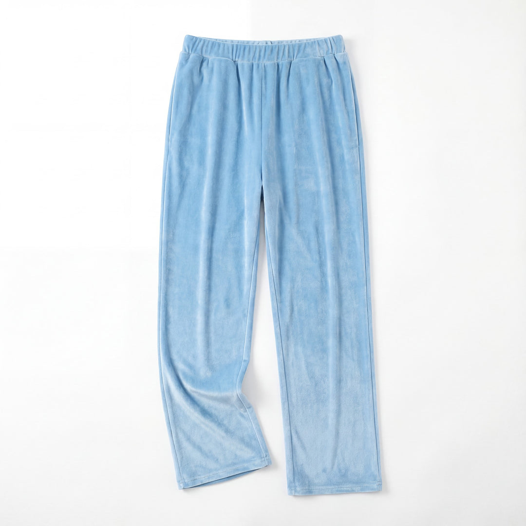 Claire Mode | Damen Loungewear-Set Cozy 3-teilig aus Mischbaumwolle