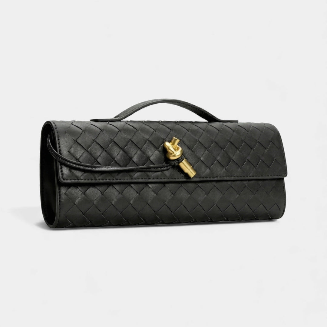 Borsa pochette in pelle per donna – Tracolla removibile
