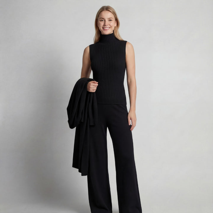 Claire Mode | Completo in maglia a tre pezzi donna