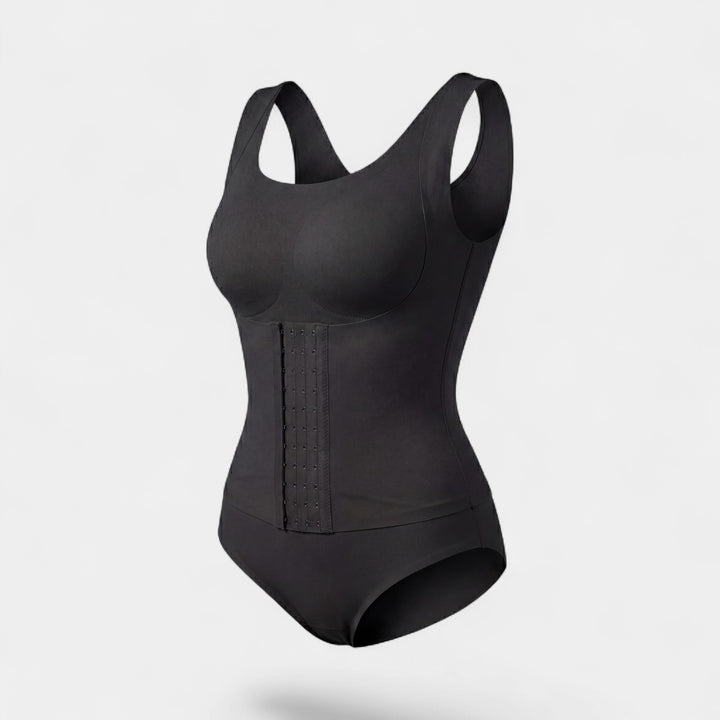 Canotta modellante da donna in nylon – Compressione forte effetto sagomante