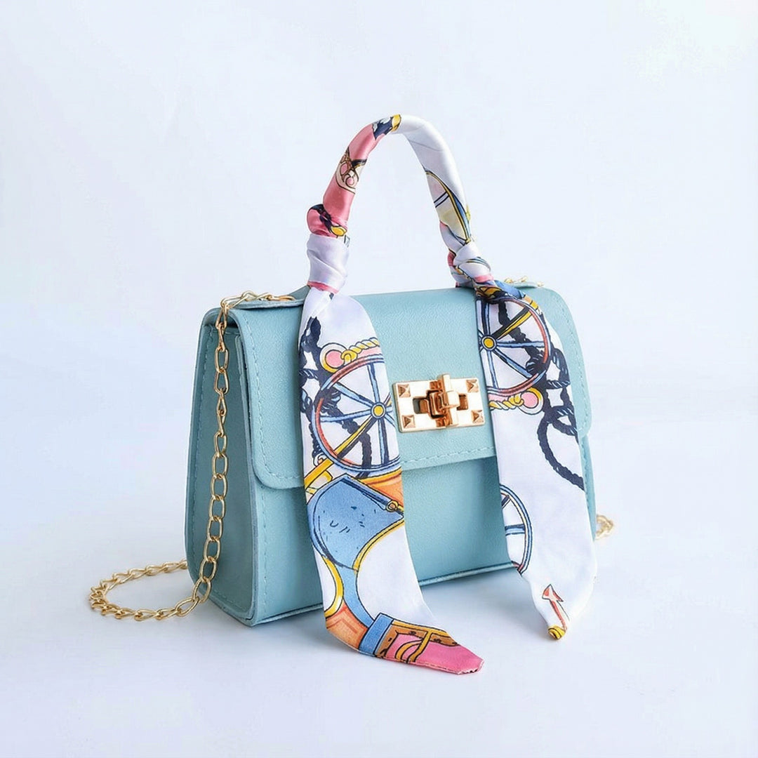 Mini borsa a mano in pelle per donna – Tracolla removibile