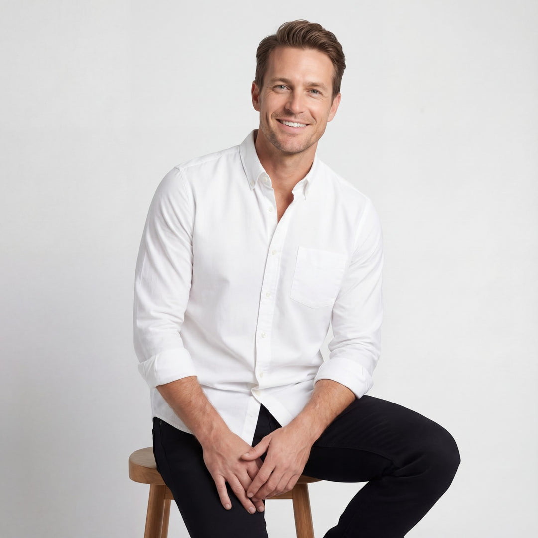 Claire Mode | Camicia uomo in cotone
