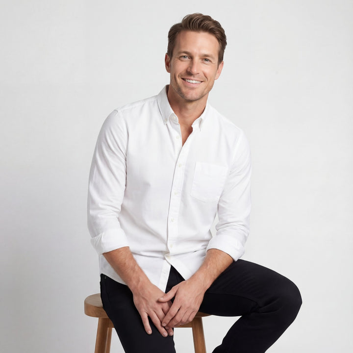 Claire Mode | Camicia uomo in cotone