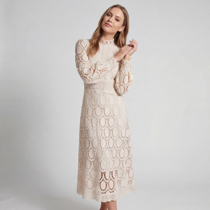 Claire Mode | Damenlangkleid aus feiner Baumwolle