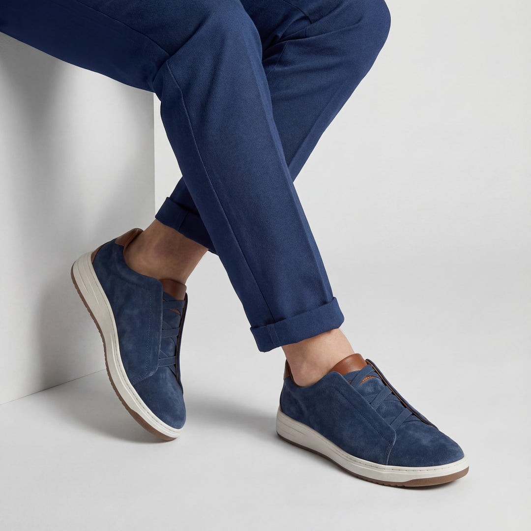 Claire Mode | Sneakers casual in camoscio da uomo