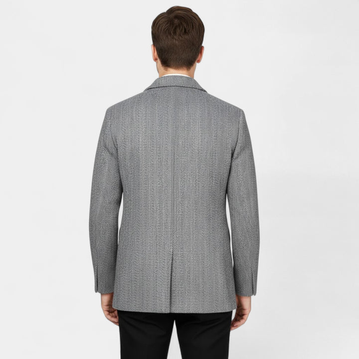 Claire Mode | Cappotto Uomo in Lana – Collo con Rever Stile Business Casual
