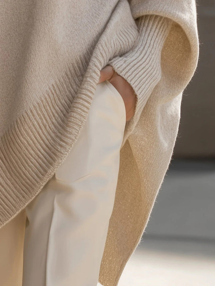 Claire Mode | Damen Oversize-Pullover aus weichem Strick