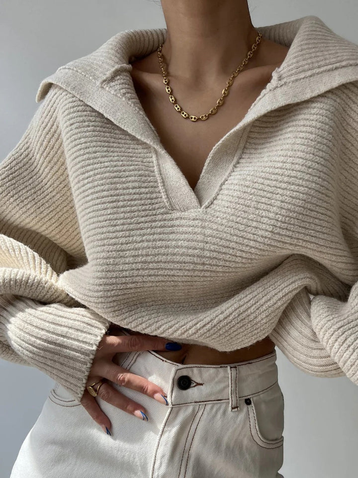 Claire Mode | Weicher Strickpullover für Damen