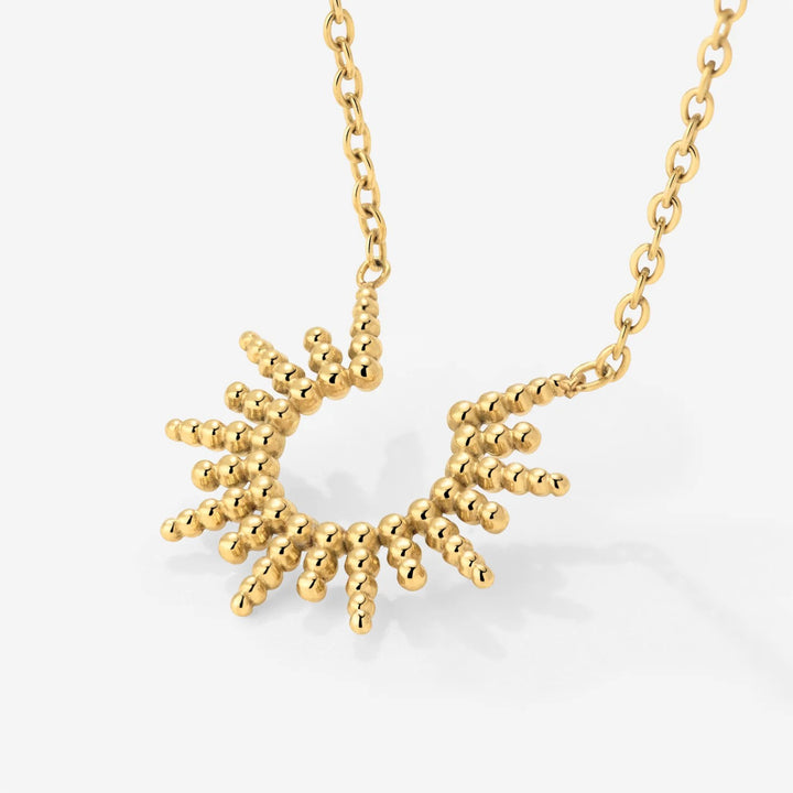 Collana Ciondolo Girasole Donna – Placcata Oro