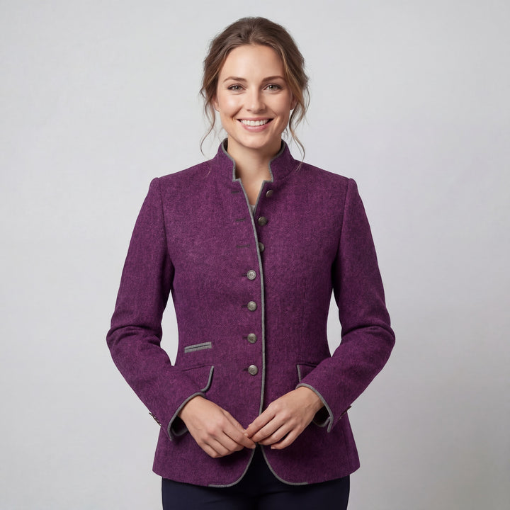 Claire Mode | Blazer aus Wollmischung für Damen
