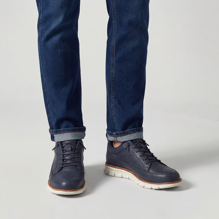Herren Freizeitsneaker aus Canvas – Niedriger Schnitt mit Schnürung
