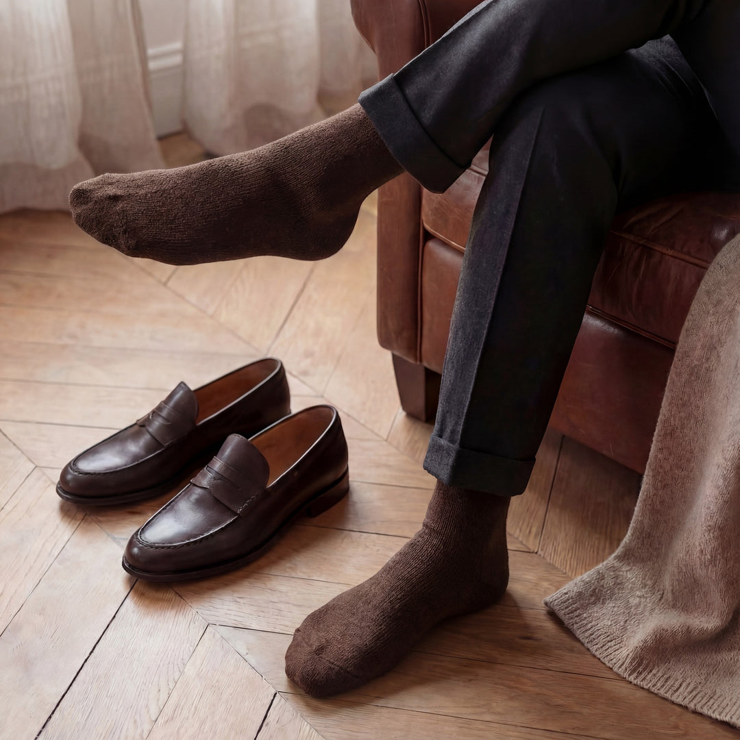 Claire Mode | Winter-Socken mit Fleece-Futter für Herren