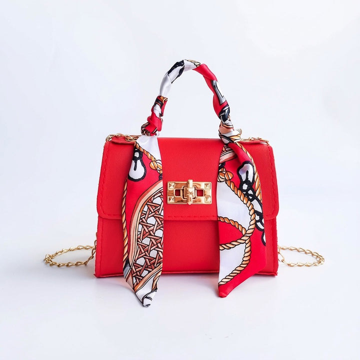 Mini borsa a mano in pelle per donna – Tracolla removibile