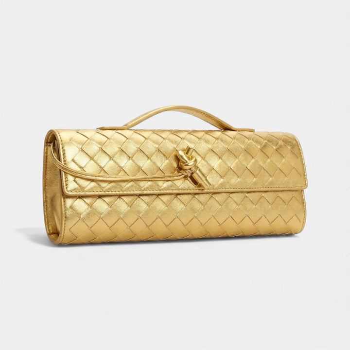 Borsa pochette in pelle per donna – Tracolla removibile