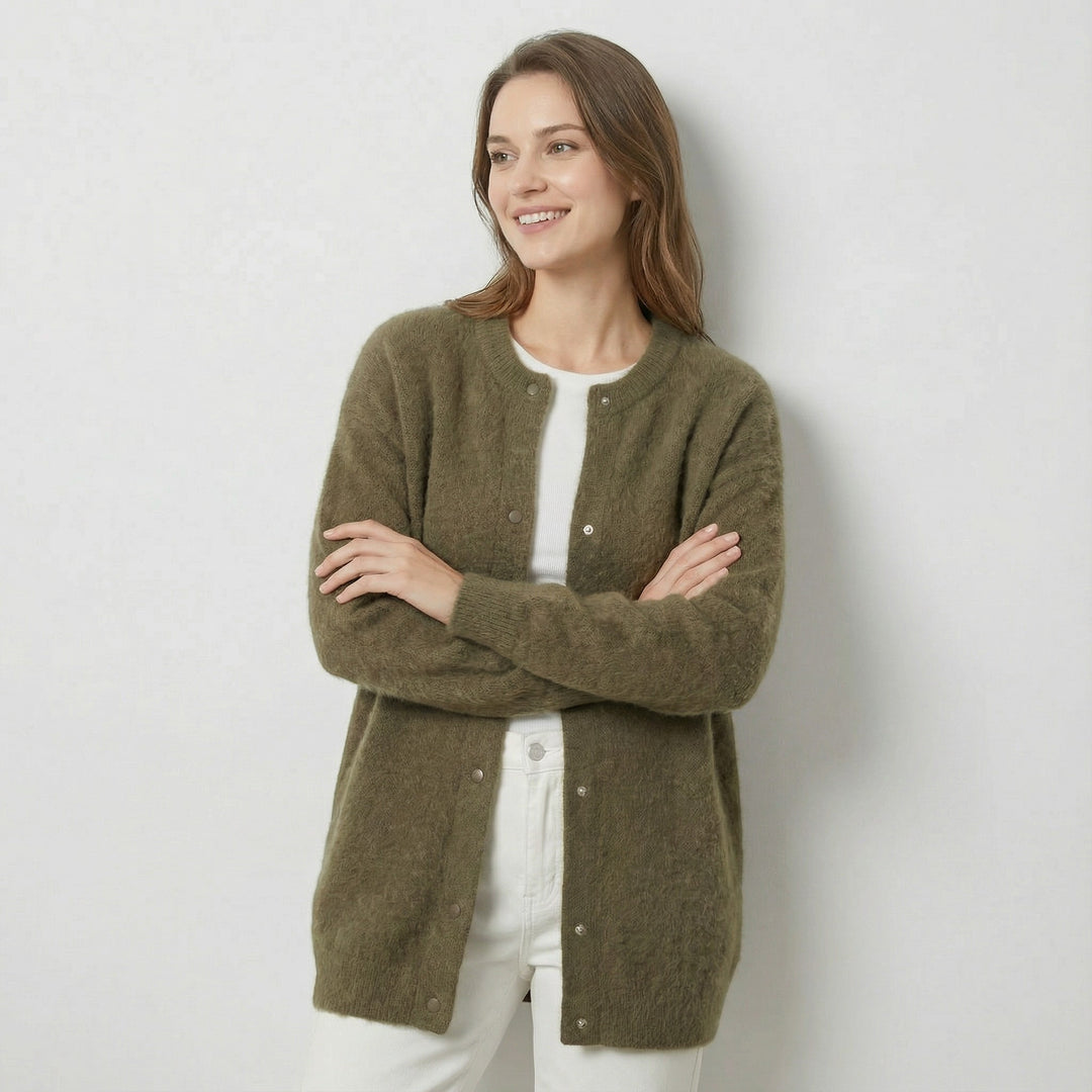 Claire Mode | Damenjacke aus Wollstrick