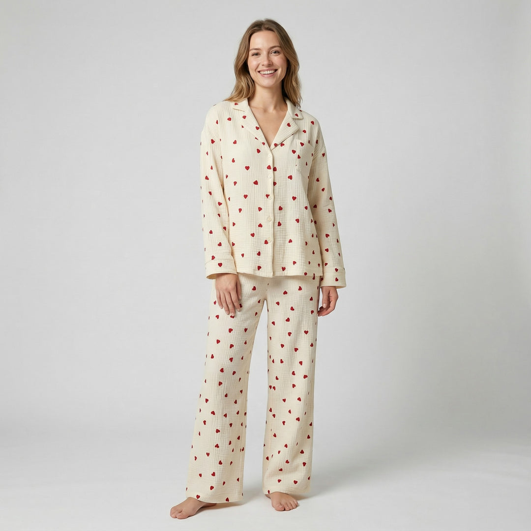 Riche | Completo pigiama donna in cotone