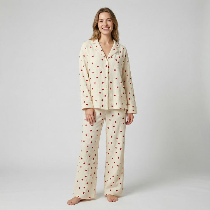Riche | Completo pigiama donna in cotone