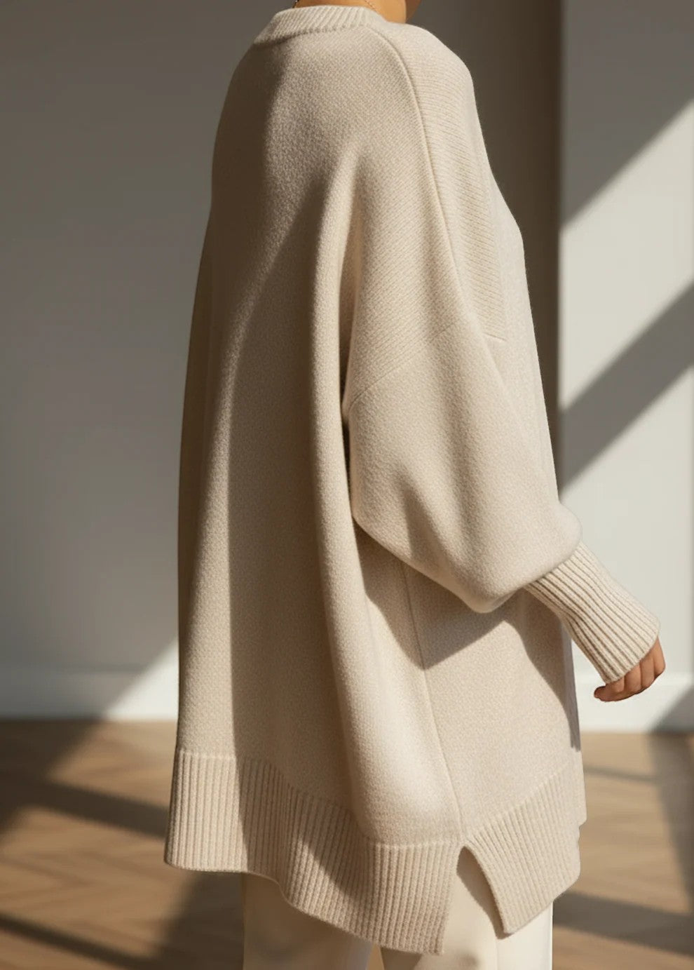 Claire Mode | Damen Oversize-Pullover aus weichem Strick