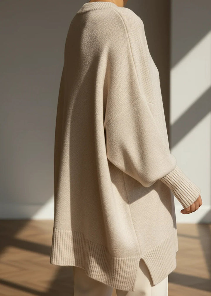 Claire Mode | Damen Oversize-Pullover aus weichem Strick