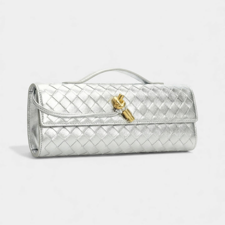 Borsa pochette in pelle per donna – Tracolla removibile