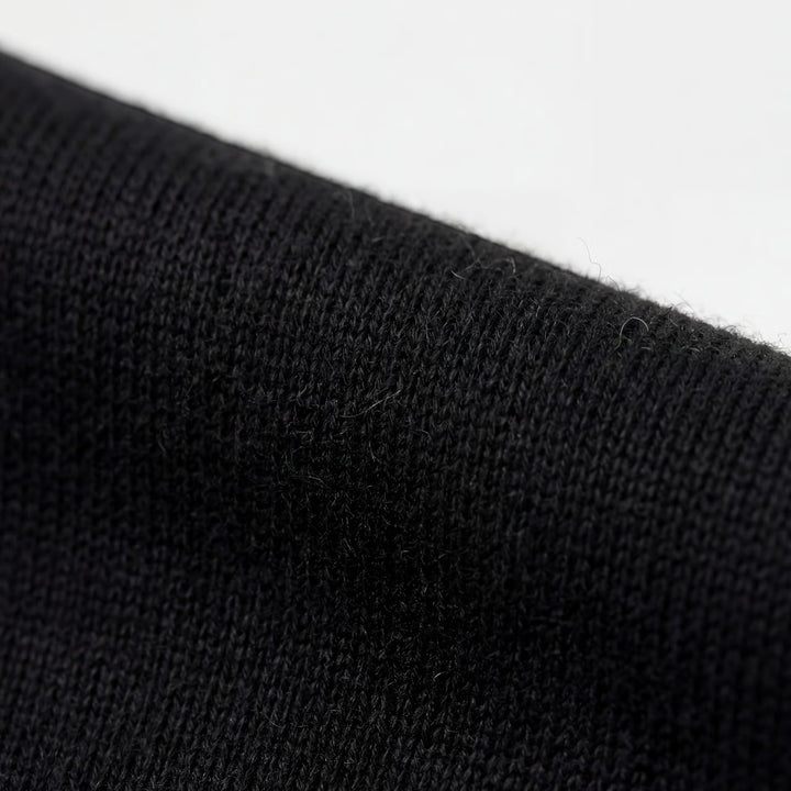 Herrestriktrøje slim fit – minimalistisk casual trøje