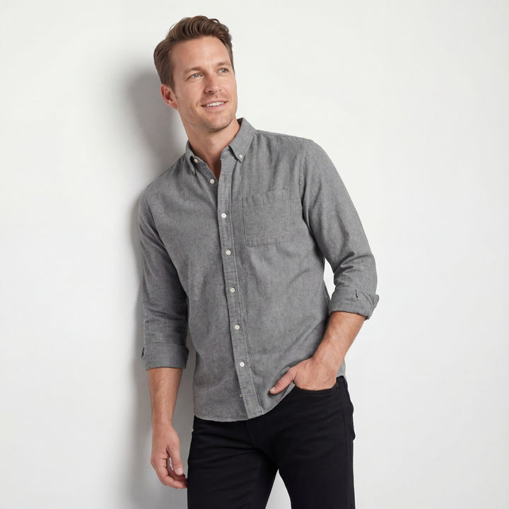 Claire Mode | Camicia uomo in cotone