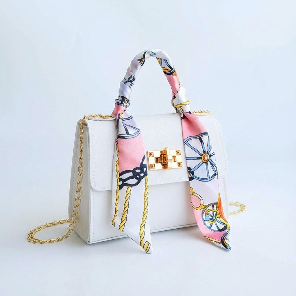 Mini borsa a mano in pelle per donna – Tracolla removibile