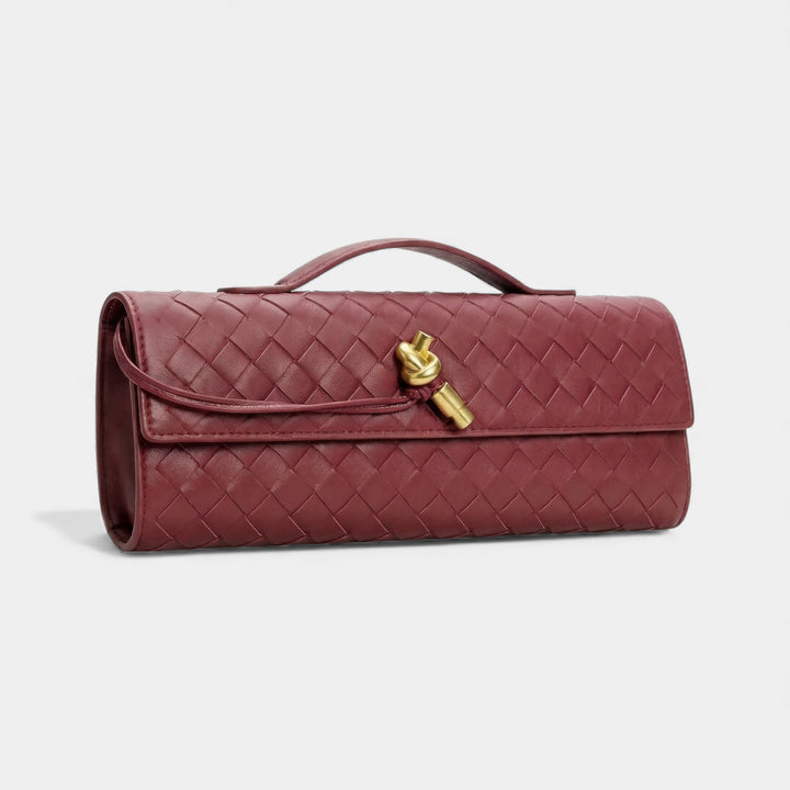 Borsa pochette in pelle per donna – Tracolla removibile