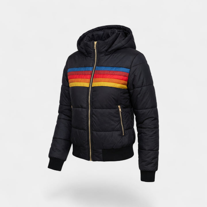 Claire Mode | Giacca con cappuccio in cotone raffinato per donna