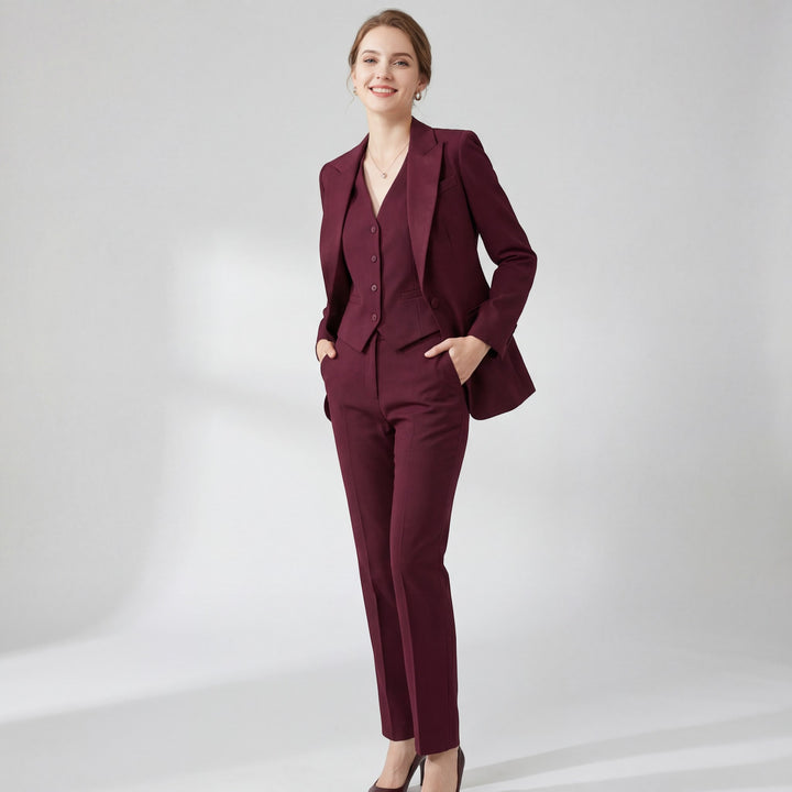 Claire Mode | Completo tailleur donna in lana fine