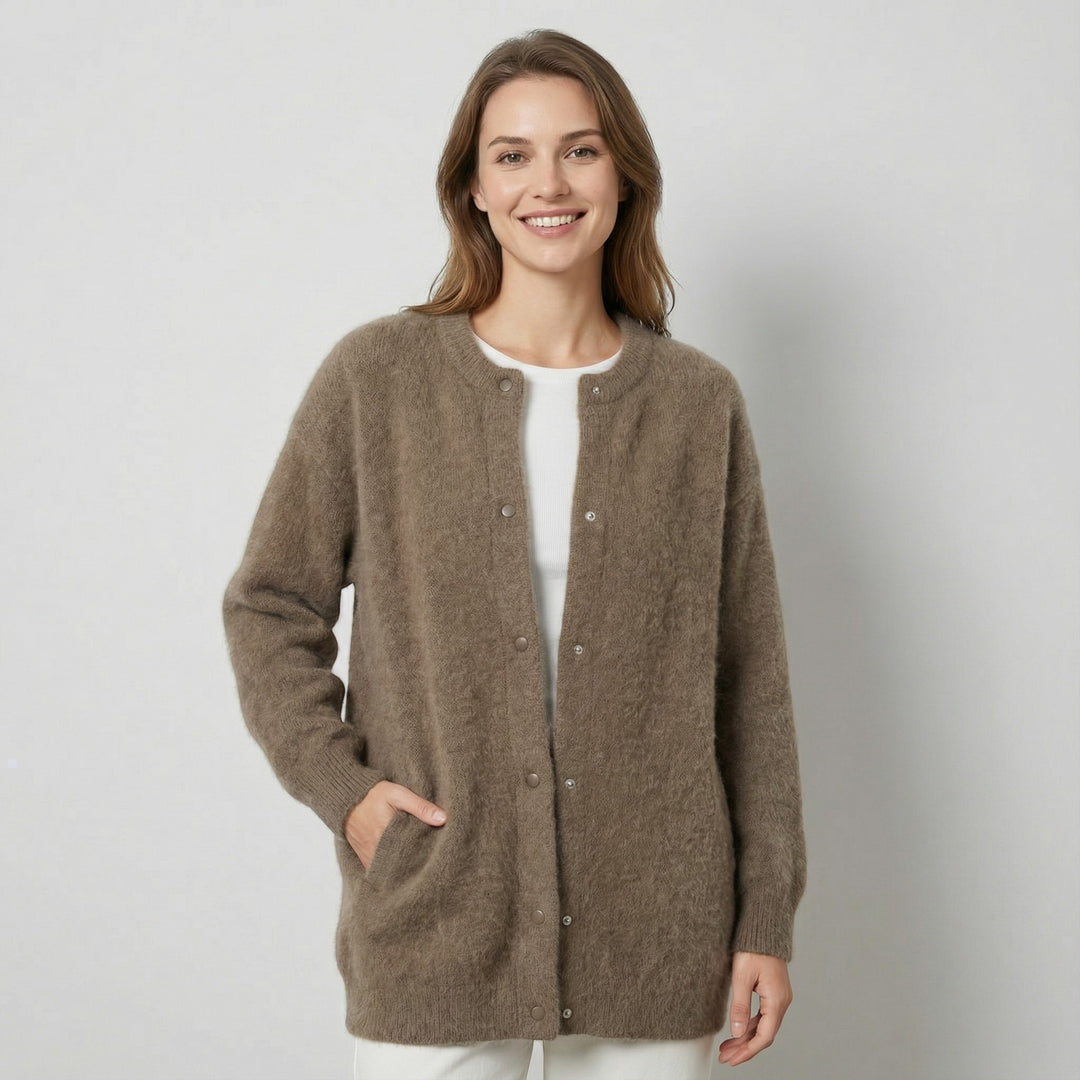 Claire Mode | Damenjacke aus Wollstrick