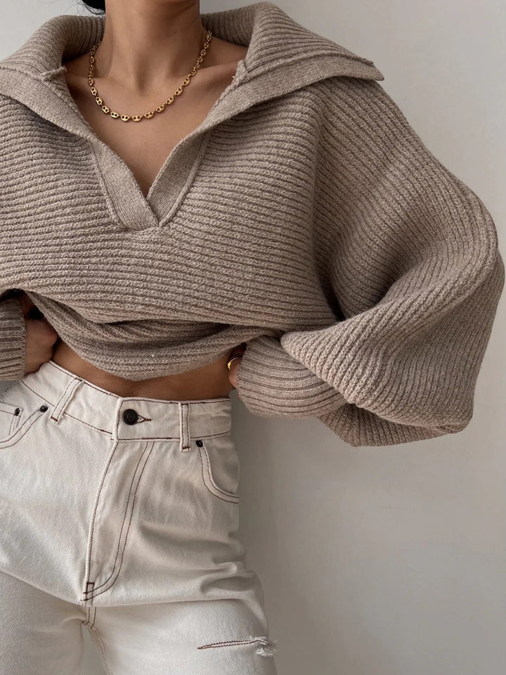 Claire Mode | Weicher Strickpullover für Damen