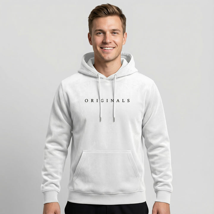 Herren Kapuzenpullover aus Baumwollmischung – Lässige Passform