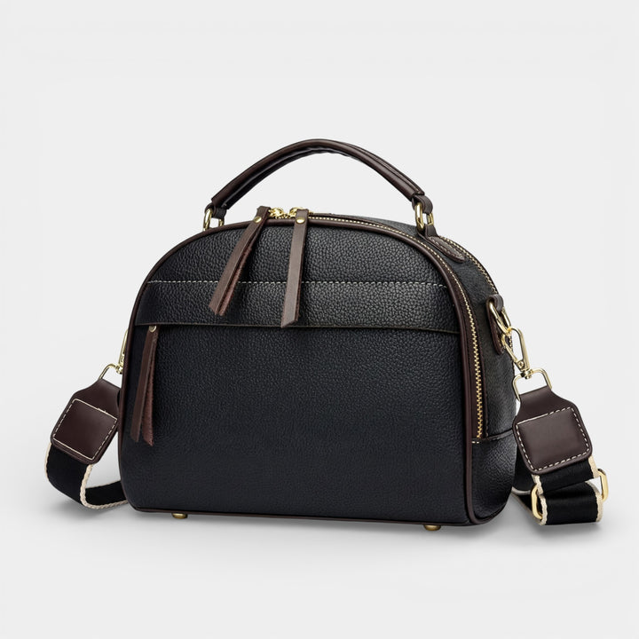 Kornleder-Schultertasche für Damen – Kompaktes Format