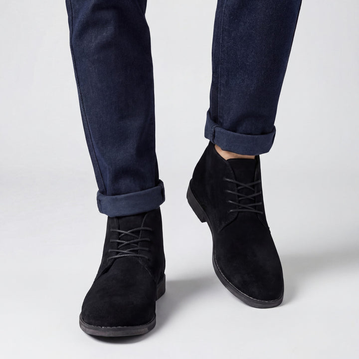 Hohe Wildlederstiefel Herren – robust, vielseitig, zeitlos
