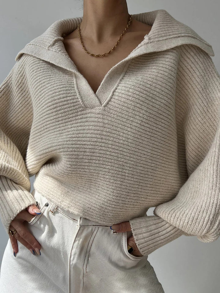 Claire Mode | Weicher Strickpullover für Damen