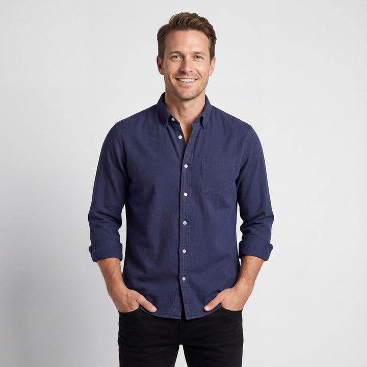 Claire Mode | Camicia uomo in cotone