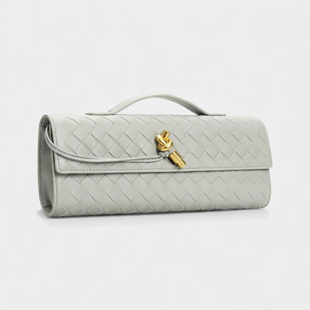 Borsa pochette in pelle per donna – Tracolla removibile